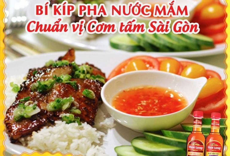 BÍ QUYẾT PHA NƯỚC MẮM CHUẨN VỊ CƠM TẤM SÀI GÒN