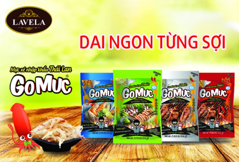 MỰC XÉ TẨM GIA VỊ GOMUC NHẬP KHẨU THÁI LAN – DAI NGON TỪNG SỢI