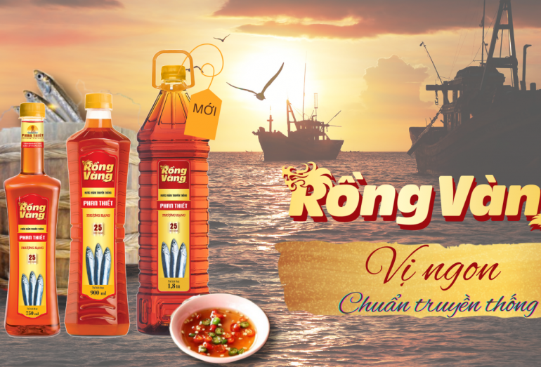 NƯỚC MẮM TRUYỀN THỐNG RỒNG VÀNG THƯỢNG HẠNG 25N - VỊ NGON CHUẨN TRUYỀN THỐNG PHAN THIẾT
