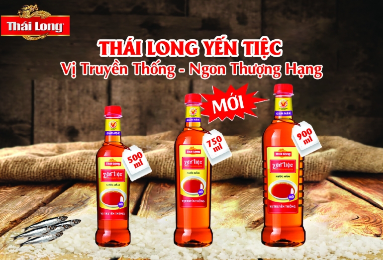 SIÊU PHẨM MỚI - NƯỚC MẮM THÁI LONG YẾN TIỆC