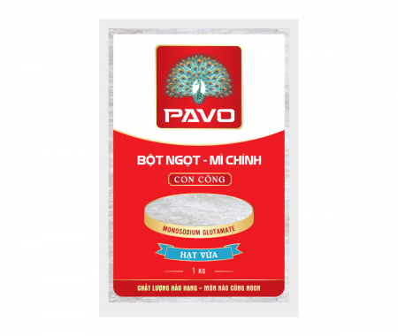 BỘT NGỌT (MÌ CHÍNH) CON CÔNG - HẠT VỪA 1000gr