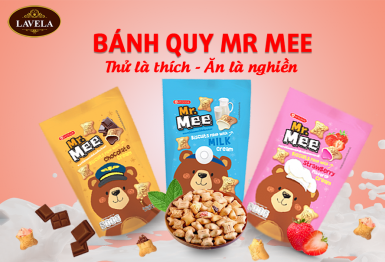 BÁNH QUY MR MEE - THỬ LÀ THÍCH, ĂN LÀ NGHIỀN