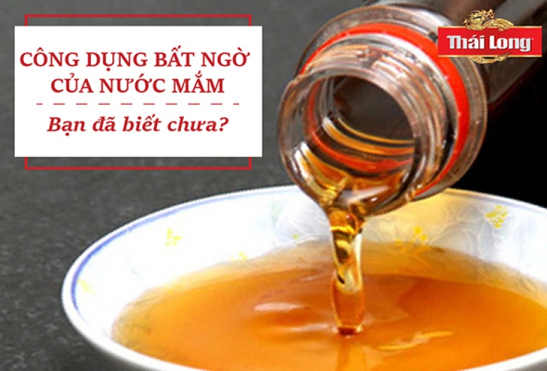 Công Dụng Bất Ngờ Của Nước Mắm - Bạn Đã Biết Chưa?